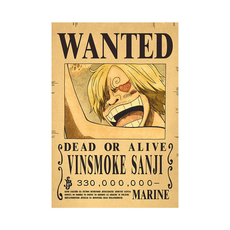 Affiche One Piece Wanted