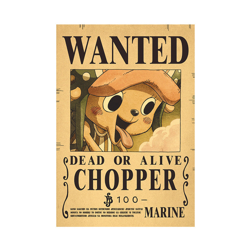 Affiche One Piece Wanted