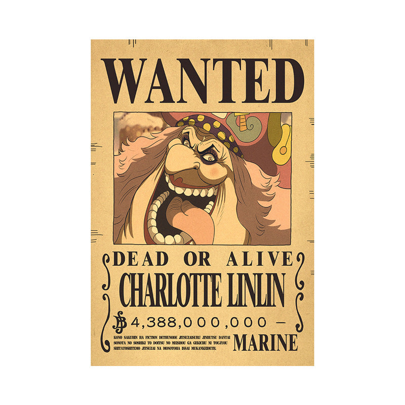 Affiche One Piece Wanted