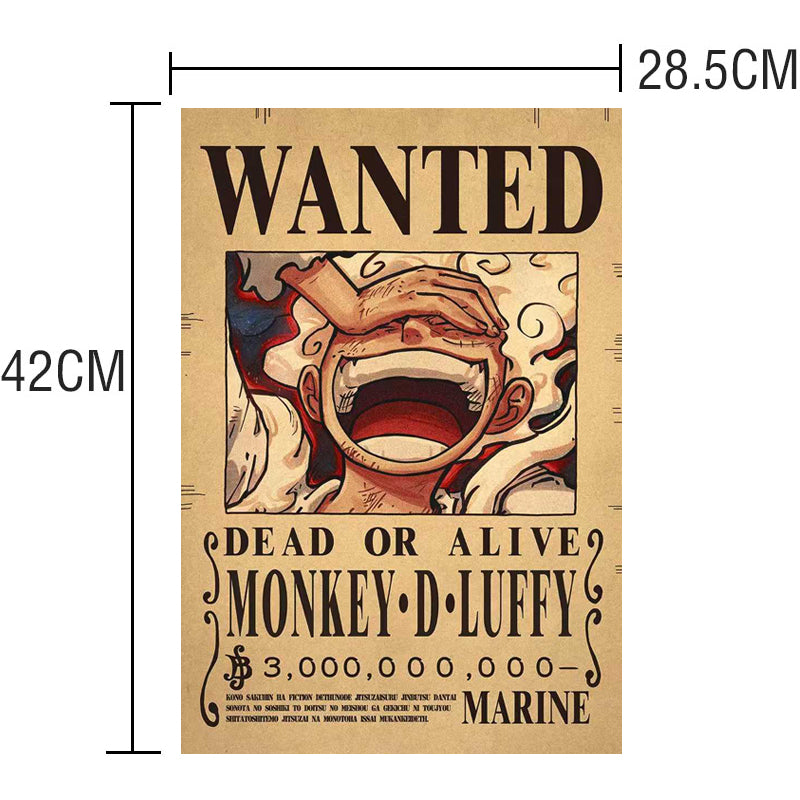 Affiche One Piece Wanted